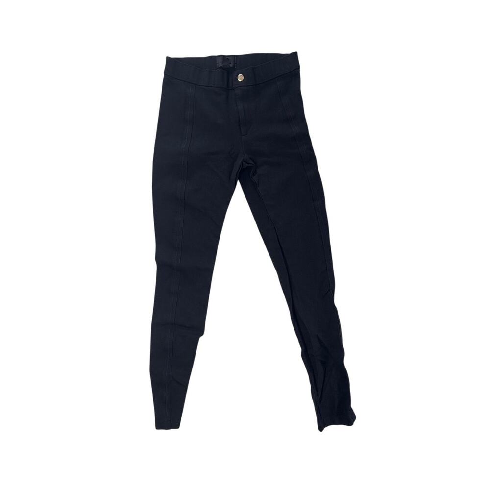 J.Crew Pixie Pants Black Womens 0R Stretch Skinny Center Seam